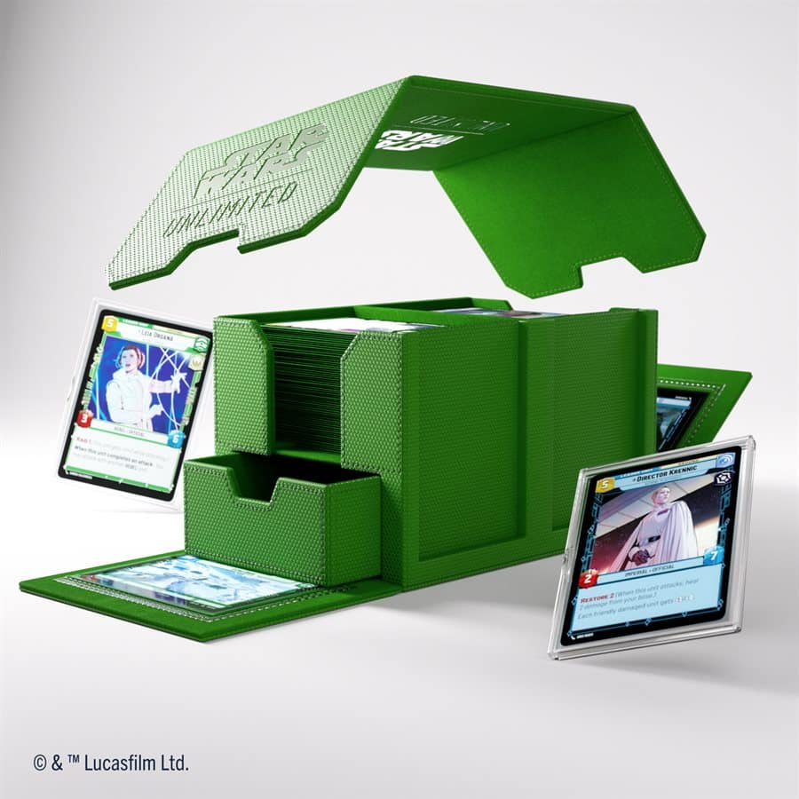 Gamegenic Green Star Wars Unlimited Double Deck Pod 120 CT image 0